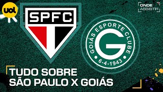 SÃO PAULO X GOIÁS ONDE ASSISTIR TRANSMISSÃO AO VIVO E HORÁRIO PELA COPA DO BRASIL [upl. by Pelag]