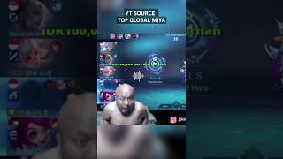 Sirine om burhan mengagetkan acol 😂 mobilelegends miyatop1global mlbb shorts [upl. by Sucrad]