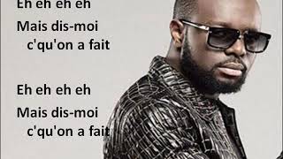 Maitre Gims  Le pire  Parole [upl. by Urissa]