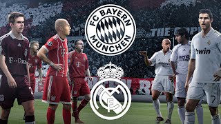 The MOST ICONIC battle in Champions League history  FC Bayern 🆚 Real Madrid [upl. by Anaiuq636]