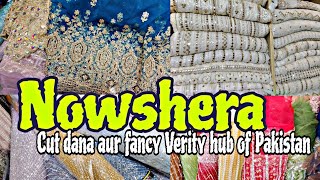 Nowshera Cloth Market dress clothing ajlanvlogs74 [upl. by Aifos]