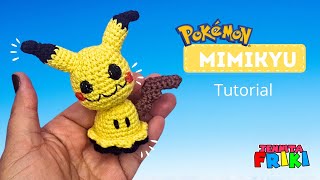 MIMIKYU quotPokémonquot Tutorial Amigurumi Patrón en Video EspañolIngles [upl. by Atlanta490]