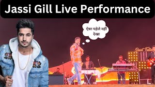 Jassi Gill Live Performance  jaisalmer festival [upl. by Gerianna]