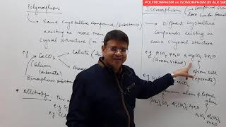 12POLYMORPHISMISOMORPHISMCHEMICAL BONDING MISCELLANEOUS CONCEPTSCHEMISTRYJEE ADVNSECJEE MAIN [upl. by Portwine]