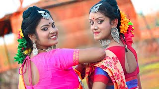 মনে করি আসাম যাব নাচ  Mone Kori Assam Jabo Dance  Folk Dance  Folk creation  Rakhi and Anusree [upl. by Louisa]