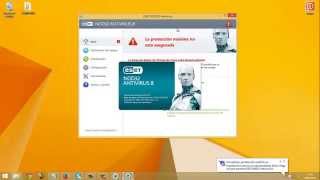 ACTIVAR ESET NOD32 FULL PARA SIEMPRE 100 SEGURO 2015 [upl. by Kai274]