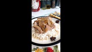 The Best Slow Cooker Pork Roast and White Rice Recipe [upl. by Melak]