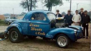 Gassers At 131 Dragway In The 60s [upl. by Noeht]