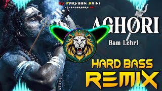 Aghori Dj Remix Hard Bass  Full Vibration Mix Bhole Song  Dj Parveen Saini Mahendergarh [upl. by Nerot]