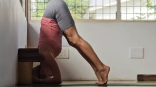 Yoga Education Series StepbyStep Block Technique for Safe Alignment in the headstand [upl. by Reisman788]