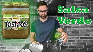 TOSTITOS Salsa Verde Medium Salsa Review [upl. by Alyssa]