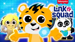 Move from Head to Toe  Link Squad  Fisher Price  Songs For Kids [upl. by Ylera]