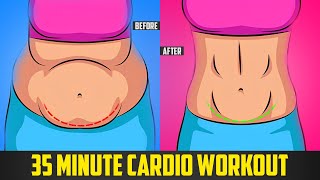 35 Min Cardio and Core Circuit Workout  Burn Fat amp Strengthen Your Core [upl. by Kellyann458]