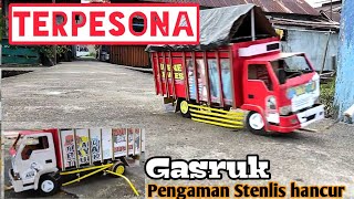 Terpesona Truk Rental purel yang sekarang versi miniatur truk kardus [upl. by Isaacs367]