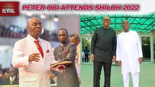 Bishop Oyedepo welcomes Peter Obi in SHILOH 2022 [upl. by Karol]