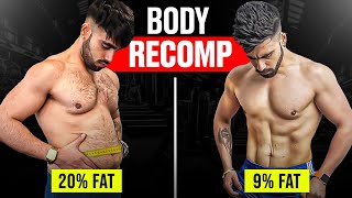 Build Muscle and LOSE FAT at Same Time Free Diet  Workout Plan  Body Recomposition Strategy [upl. by Blount]