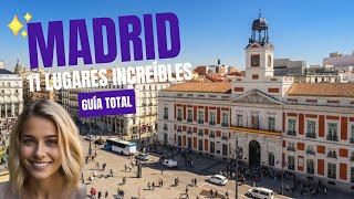 11 LUGARES QUE VER EN MADRID ESPAÑA  GUÍA COMPLETA [upl. by Leirraj]