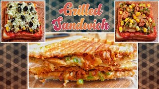 Grilled Chicken Sandwich  Sandwich Recipes  Grilled Chicken [upl. by Jann880]