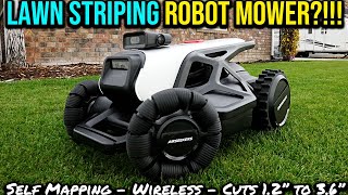 bEST Mower for 2024 ROBOT LAWN MOWER REVIEW  Airseekers Tron [upl. by Anigriv]