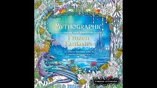 Flip Through Mythographic  Frozen Fantasies Coloring Book [upl. by Gibb]