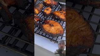 Salamone Fish grilled youtubeshorts food [upl. by Arther]