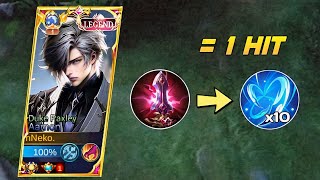 AAMON FIRST SKILL 10X DAMAGE USING THIS ITEM BUILD  auto 1 hit [upl. by Leshia]