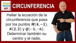 Ejercicio 5 de Circunferencia [upl. by Gisser]