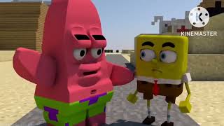 REUPLOAD SPONGEBOB IN MINECRAFT THE MOVIE Credit FuturisticHub [upl. by Ocsicnarf]