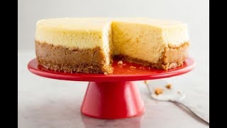 How To Make A Perfect Cheesecake  Delish Insanely Easy [upl. by Nicolette]