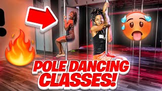 Mack amp Mia Tries Ep1 Pole Dancing [upl. by Neeven]