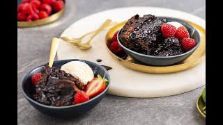 Self saucing chocolate coffee pudding [upl. by Eimorej85]