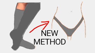 How to Make A Thong from Socks NO SEW 2022 [upl. by Ahsitram]