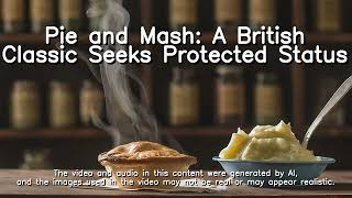 Pie and Mash A British Classic Seeks Protected Status [upl. by Kornher720]