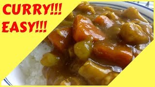 Japanese Curry Recipe from box [upl. by Reynolds]