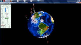 1222012  60 magnitude earthquake near Antarctica  South Pole  watch east pacific [upl. by Nanyk]