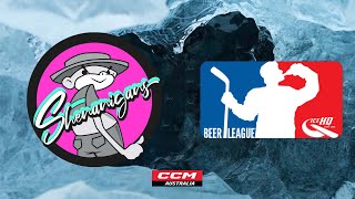 Shenanigans v Polar Beers  Div 4  24th April  IceHQ Beer League ice hockey [upl. by Willa498]