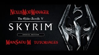 SKYRIM SPECIAL EDITION NMM FNIS [upl. by Reid]