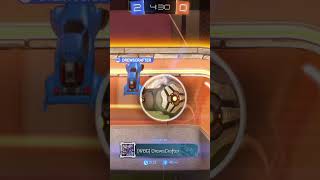 Drew gets the tap off the wall  Rocket League [upl. by Finn]