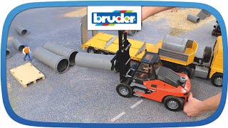 Linde HT160D  02513  BRUDER Spielwaren [upl. by Berlauda]