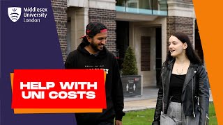 Help with uni costs for Middlesex Students  Middlesex University [upl. by Anailli]