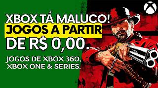 SHOW DE OFERTAS DE JOGOS XBOX 360 XBOX ONE e SERIES a Partir de R 000 em PROMOÇÃO Aproveite [upl. by Yarezed]