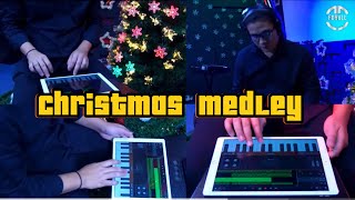 Christmas Medley  Garage Band  GeoShred  Ipad Pro [upl. by Derfniw]