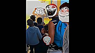 Just students💀😭trollface edit troll [upl. by Menides]