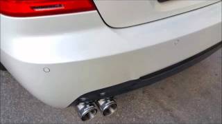 Remus Exhaust system  BMW E92 325i [upl. by Garreth]