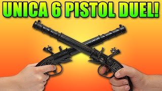 Epic Unica 6 Pistol Duel  Double Vision Battlefield 4 Gameplay [upl. by Akiemahs]