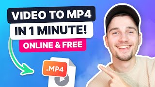 How to Convert Video to MP4  FREE Online Converter 🚀 [upl. by Galan]