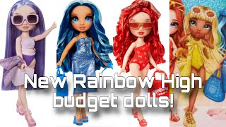 RAINBOW HIGH NEWS NEW Beach Budget line The end of Rainbow High [upl. by Cross]