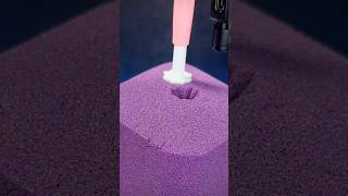 Wonderful purple kinetic sand  soft satisfying ASMR [upl. by Suh110]