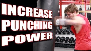 3 Exercises to Increase Your Punching Power [upl. by Tilford]