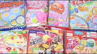 7 Popin Cookin and Interesting Japanese Candy Japan Souvenir DIY Candy [upl. by Aniala]